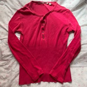 Henley buttoned top